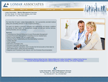 Tablet Screenshot of lomarassociates.com